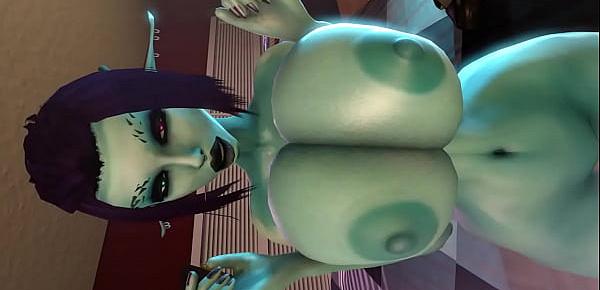  Soria jiggling her tits for a tribute 3D [SFM]